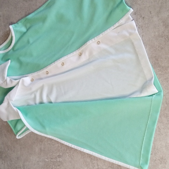 Vintage Jane Holly Mint Top - Picture 2 of 3